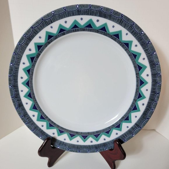 Vintage Mikasa Darby Lane Fine China Multicolor Dinner Plate
